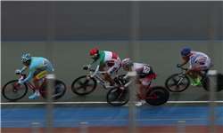 چهارمين طلاي کاروان ايران در دوچرخه‌سواري