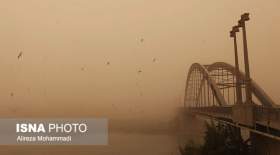 ادامه باد و گرد و خاک در خوزستان