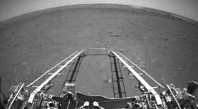 اولین راهپیمایی ژورونگ روی سطح مریخ