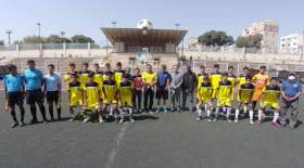تیم قلب طهران در مسابقات لیگ نوجوانان
