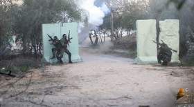 برگزاری مانور نظامی گردان‌های قسام در غزه