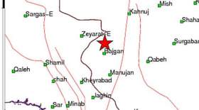 زلزله ۴.۴ ریشتری در مرز کرمان و هرمزگان/جزئیات