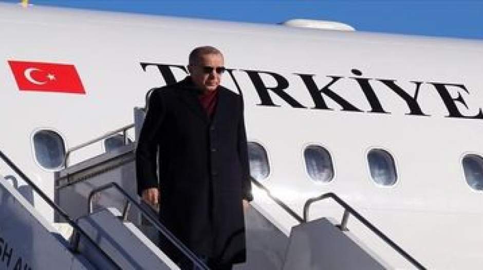 اردوغان وارد تهران شد