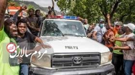 دولت هائیتی سوخت را گران کرد مردم خانه های مقامات را غارت کردند