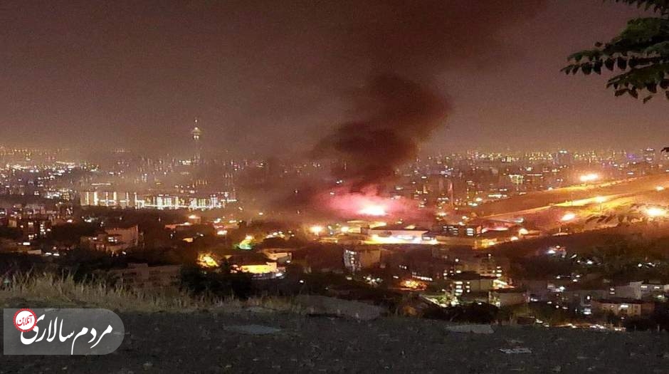 تعداد مصدومان حادثه آتش سوزی اوین اعلام شد