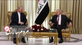 اولین موضع رئیس‌جمهور جدید عراق درباره ایران