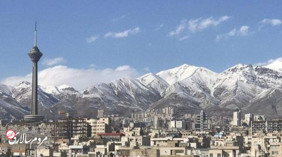 کیفیت هوای تهران فعلا در وضعیت پاک