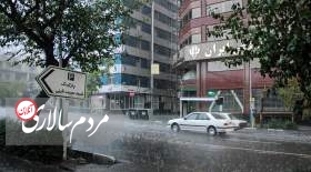 بارش باران در تهران طی سه روز آینده