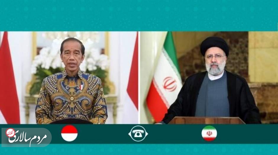 گفت‌وگوی روسای جمهور ایران و اندونزی
