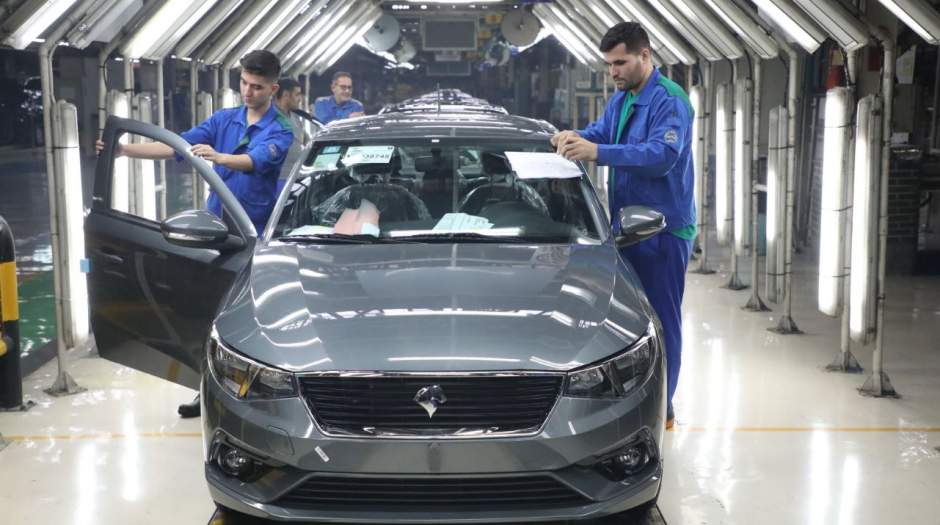رشد ۵۸ درصدی تولید در  ایران خودرو