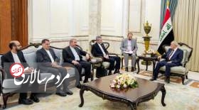 پیام ابراهیم رئیسی به رئیس جمهور عراق