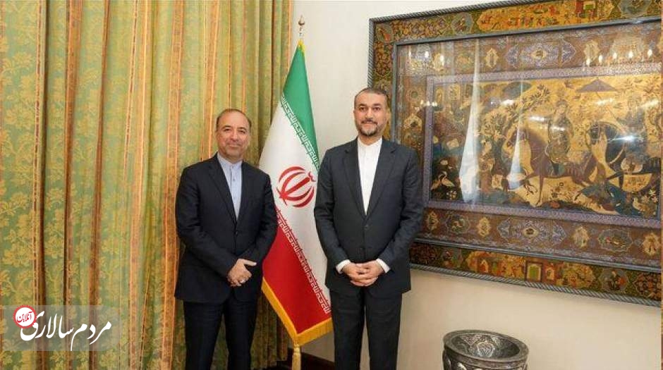 سفیر جدید ایران در کویت با امیرعبداللهیان گفتگو کرد