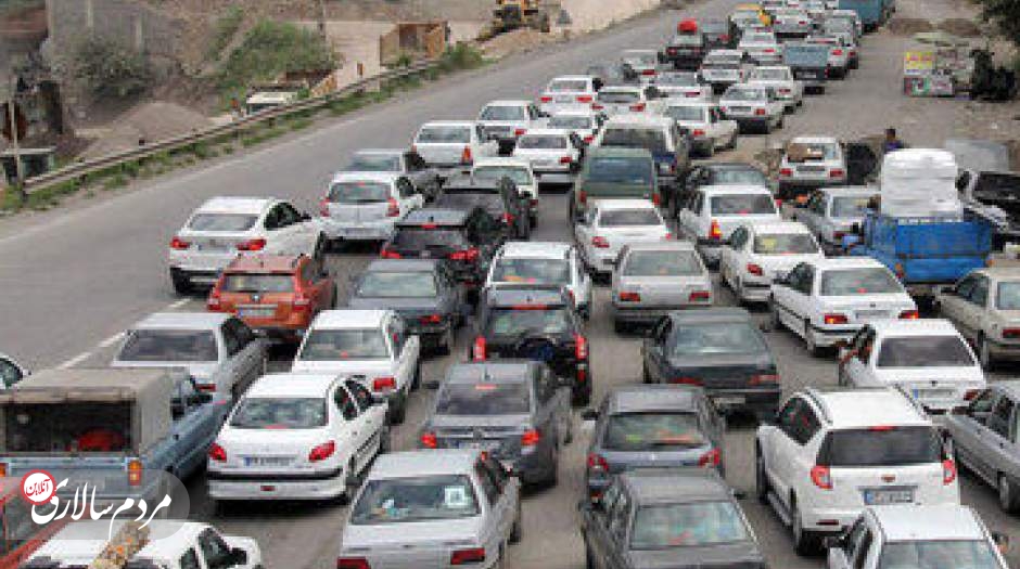 ترافیک سنگین در این مسیرها بعد از اعلام تعطیلی روزهای آینده