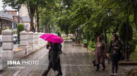 رگبار باران در برخی نقاط کشور