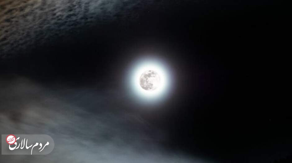 «ماه گرگ» ظاهر شد+عکس