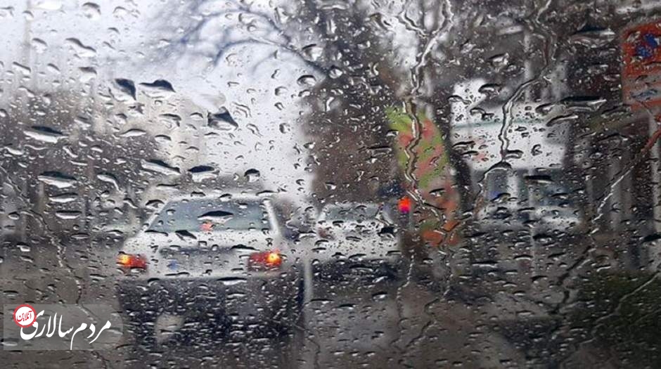 رگبار باران و وزش باد شدید در راه شمال و غرب تهران
