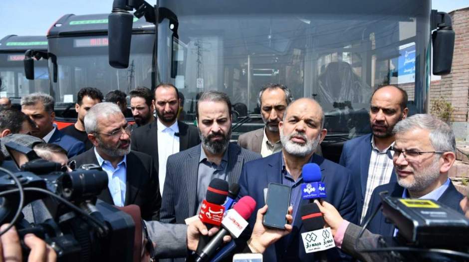آغاز رسمی بهره‌برداری از ۴۰ دستگاه اتوبوس برقی ایران‌ خودرو دیزل در شهر کرج
