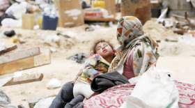 وضعیت آوارگان فلسطینی در اردوگاه رفح