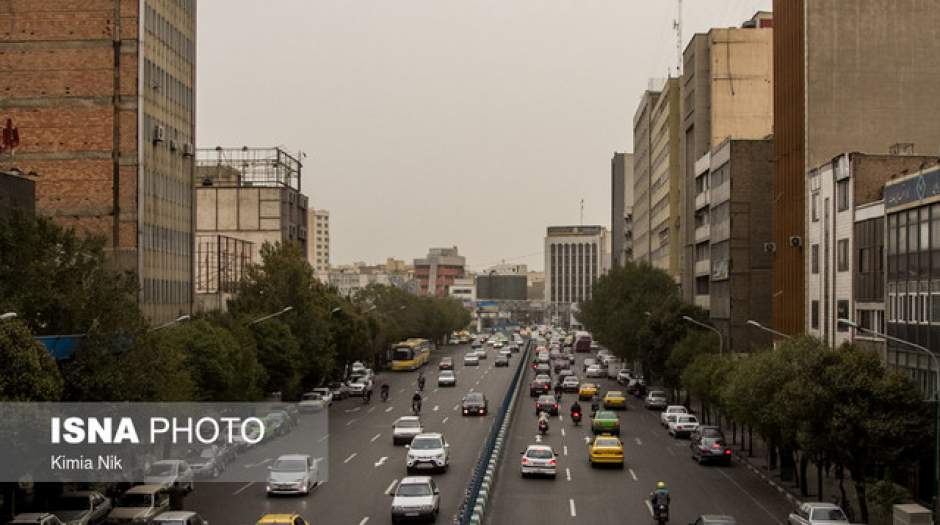 افزایش آلودگی هوای تهران تا جمعه/ وزش باد شدید از شنبه